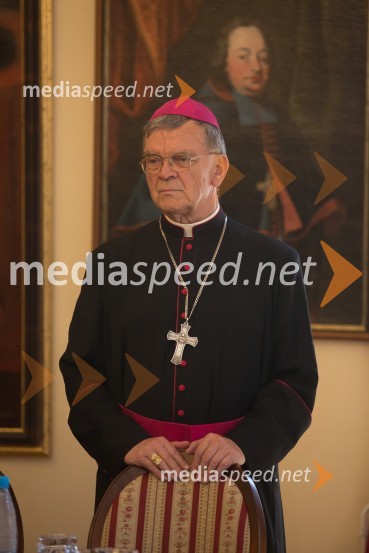 dr. Stanislav Lipovšek, celjski škofEkumensko srečanje v Ljubljani