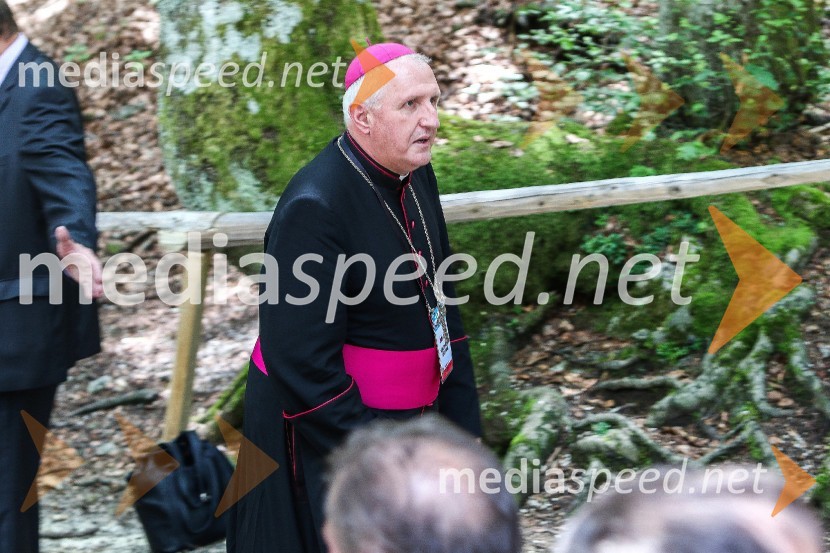 msgr. Stanislav  Zore, ljubljanski nadškof, metropolitSlovesnost ob 100. obletnici Ruske kapelice