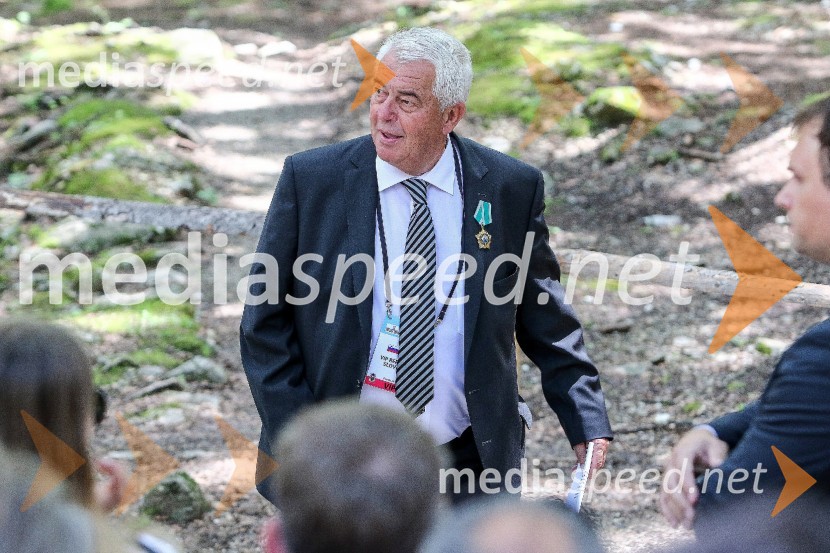  Saša Geržina, predsednik društva Rusija SlovenijaSlovesnost ob 100. obletnici Ruske kapelice