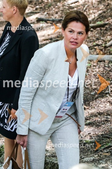 mag. Alenka Bratušek, nekdanja predsednica vlade Republike SlovenijeSlovesnost ob 100. obletnici Ruske kapelice