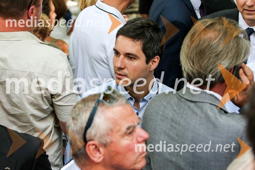  Luka Mesec, poslanec, predsednik ZLSlovesnost ob 100. obletnici Ruske kapelice