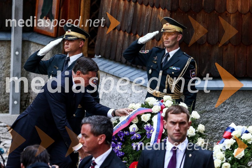  Borut Pahor, predsednik Republike SlovenijeSlovesnost ob 100. obletnici Ruske kapelice