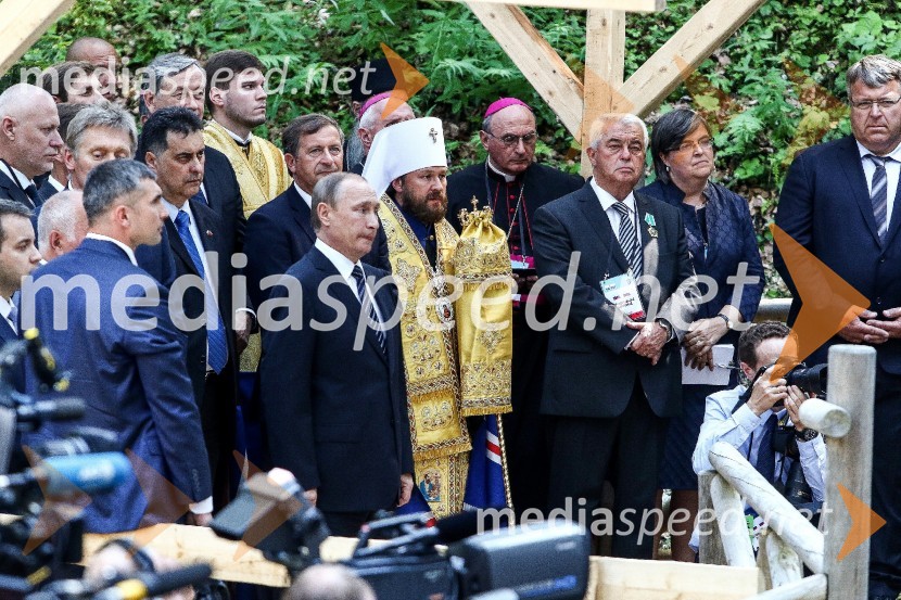  Vladimir Putin, predsednik Ruske federacijeSlovesnost ob 100. obletnici Ruske kapelice