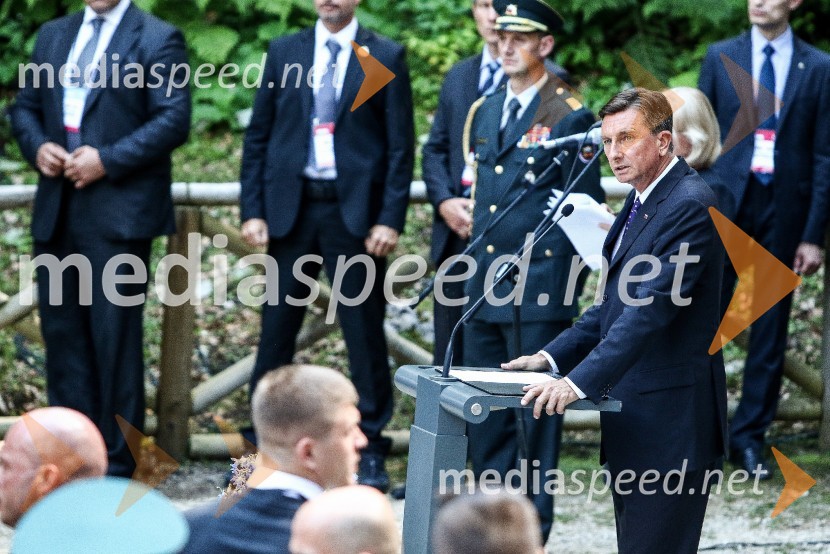  Borut Pahor, predsednik Republike SlovenijeSlovesnost ob 100. obletnici Ruske kapelice