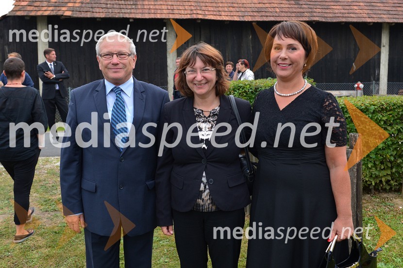  Milan Kerman, župan Občine Beltinci;  ... ; mag. Vesna Jerala Zver, županja, Občina TurniščeProslava ob obletnici združitve prekmurskih Slovencev z matičnim narodom