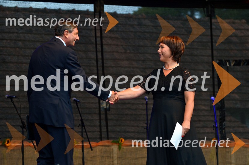  Borut Pahor, predsednik Republike Slovenije; mag. Vesna Jerala Zver, županja, Občina TurniščeProslava ob obletnici združitve prekmurskih Slovencev z matičnim narodom