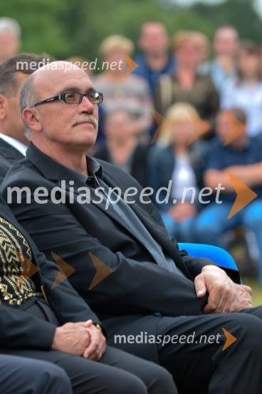  Dušan Radič - Vanek, poslanec SMCProslava ob obletnici združitve prekmurskih Slovencev z matičnim narodom