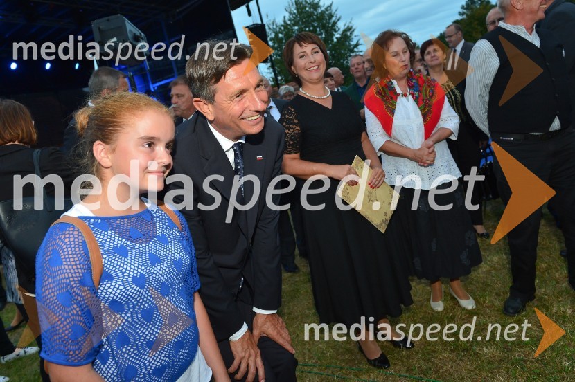  ... ;  Borut Pahor, predsednik Republike SlovenijeProslava ob obletnici združitve prekmurskih Slovencev z matičnim narodom