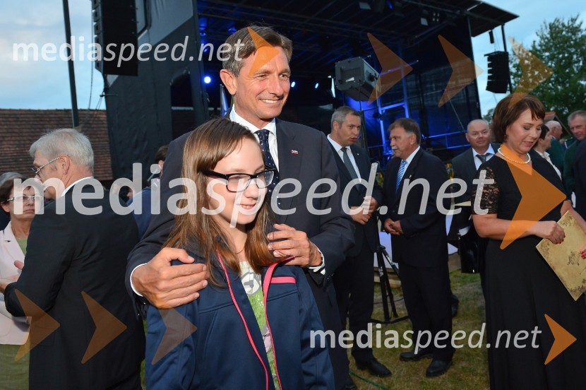 ... ;  Borut Pahor, predsednik Republike SlovenijeProslava ob obletnici združitve prekmurskih Slovencev z matičnim narodom