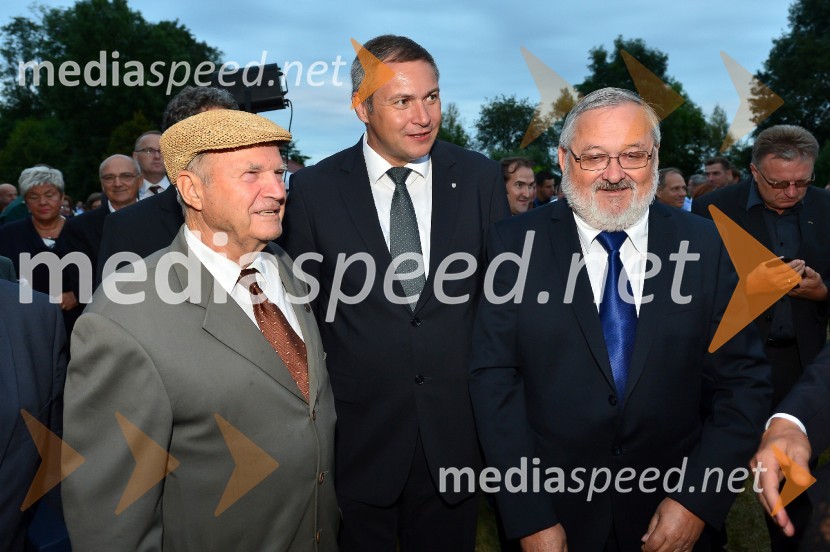  ... ; mag. Dejan Židan, minister za kmetijstvo, gozdarstvo in prehrano, predsednik stranke SD; prof. dr. Igor Tičar, rektor, Univerza v MariboruProslava ob obletnici združitve prekmurskih Slovencev z matičnim narodom