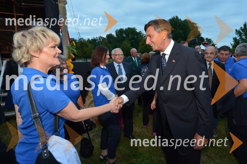  ... ;  Borut Pahor, predsednik Republike SlovenijeProslava ob obletnici združitve prekmurskih Slovencev z matičnim narodom