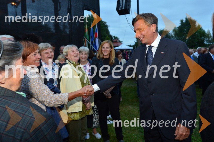  ... ;  Borut Pahor, predsednik Republike SlovenijeProslava ob obletnici združitve prekmurskih Slovencev z matičnim narodom