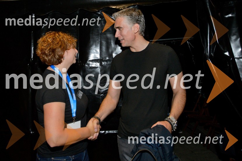  Simona Mandl, Center managerka Europarka;  Jan Plestenjak, pevecEuroparkov koncert leta: Tabu in Jan Plestenjak