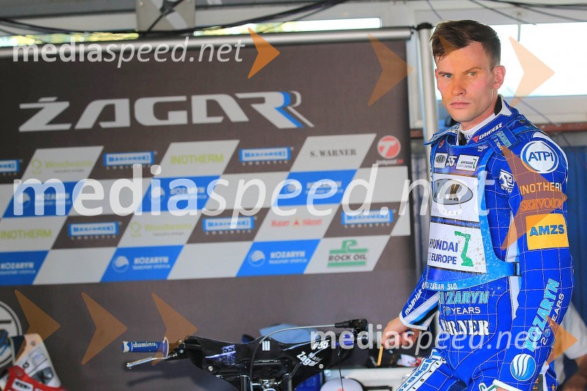  Matej Žagar, speedwayist (Slovenija)Žagar v poljskem Gorzowu v obrambo lanske zmage