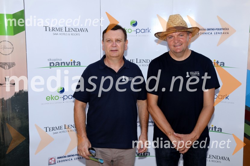 mag. Anton Balažek, župan občine Lendava;  Igor Kolenko, direktor prireditve Bogračfest, direktor Stanovanjskega podjetja LendavaBogračfest 2016