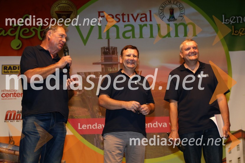  Janez Somi, Turistična zveza Lendava vabi; mag. Anton Balažek, župan občine Lendava;  Igor Kolenko, direktor prireditve Bogračfest, direktor Stanovanjskega podjetja LendavaBogračfest 2016