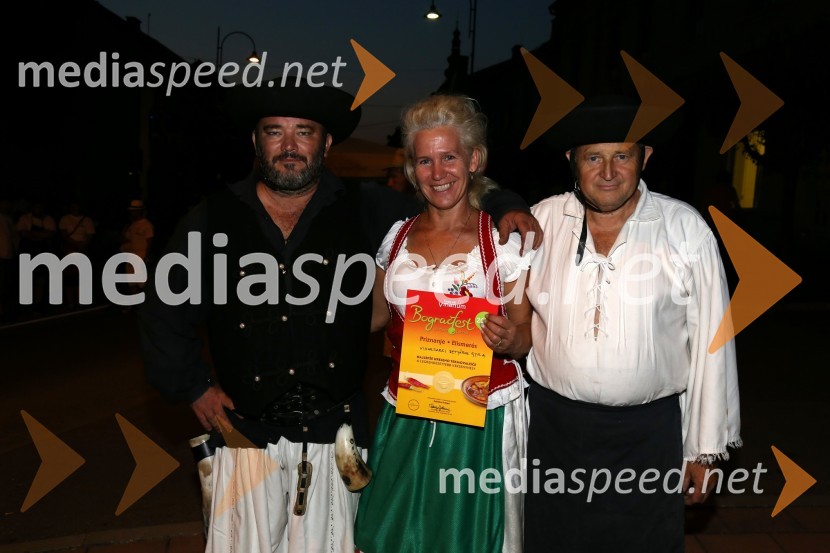 Ekipa Viharsarki betyarok gyula, prejemnica naziva za najlepše urejeno tekmovališčeBogračfest 2016