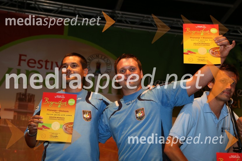 Zmagovalna ekipa, poklicni gasilci LendavaBogračfest 2016