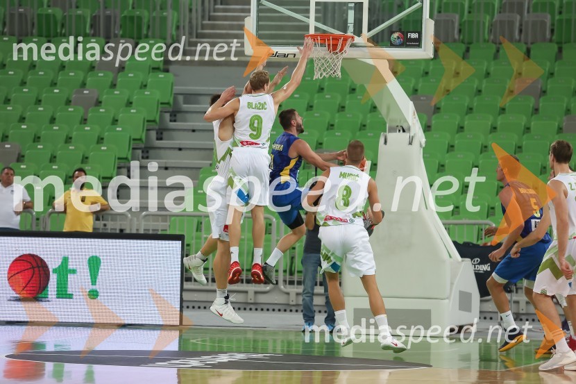  Jaka Blažič, košarkar;  ... ;  Edo Murić, košarkarSlovenski košarkarji za uvod kvalifikacij premagali Kosovo