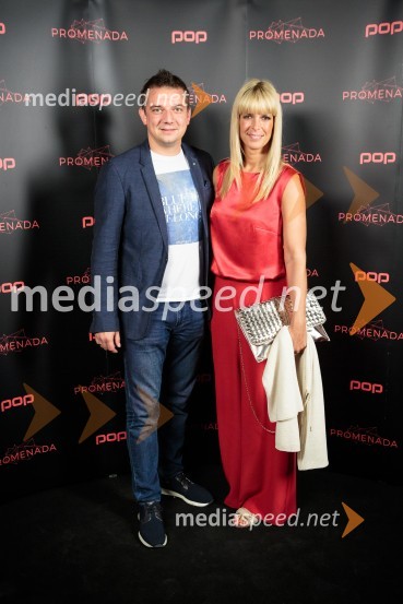  Toni Pugelj, center manager, Citypark;  Darja Lesjak, center manager Citycenter CeljePOP Promenada 2016