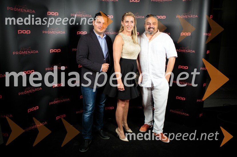  Luka Jezeršek, sodnik kuharskega šova Masterchef, Hiša kulinarike Jezeršek;  Alma Rekić, sodnica kuharskega šova Masterchef;  Karim Merdjadi, kuharski in slaščičarski mojster POP Promenada 2016