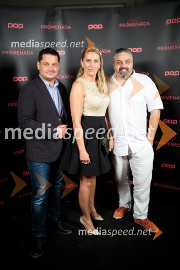  Luka Jezeršek, sodnik kuharskega šova Masterchef, Hiša kulinarike Jezeršek;  Alma Rekić, sodnica kuharskega šova Masterchef;  Karim Merdjadi, kuharski in slaščičarski mojster POP Promenada 2016