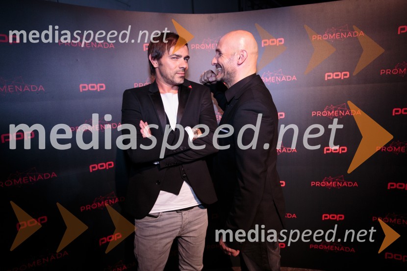 Lado Bizovičar, igralec;  Branko Čakarmiš,  programski direktor, Pro PlusPOP Promenada 2016