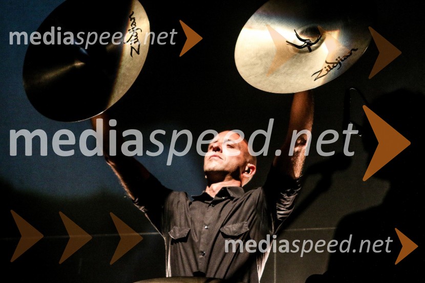  Janez Gabrič, bobni, skupina LaibachFestival Ljubljana: Laibach in Simfonični orkester RTV Slovenija