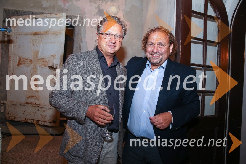  Ivan Jani Novak, skupina Laibach;  Darko  Brlek, direktor, Festival LjubljanaFestival Ljubljana: Laibach in Simfonični orkester RTV Slovenija