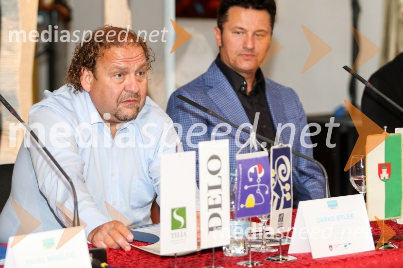  Darko  Brlek, direktor, Festival Ljubljana;  Piotr Beczala, tenoristFestival Ljubljana: Novinarska konferenca