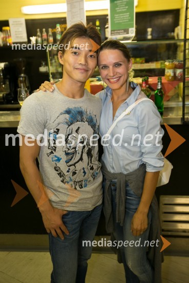  Yuya Omaki, baletni solist;  Tijuana Križman Hudernik, baletna solistkaFestival Ljubljana 2016: Baletna predstava Gusar