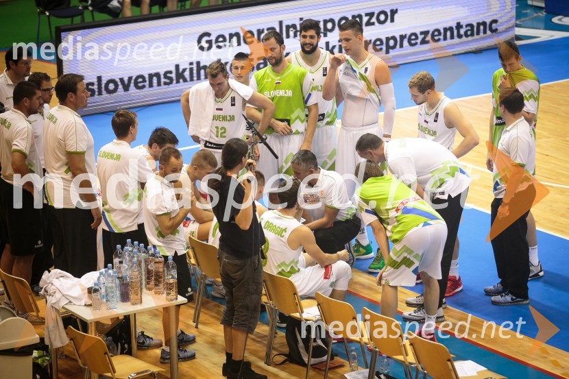 3. tekma kvalifikacij za FIBA EuroBasket 2017, Slovenija : UkrajinaSlovenski košarkarji premagali tudi ekipo iz Ukrajine