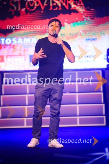  Klemen Mauhler, stand up komikMiss Slovenije 2016 je Maja Taradi