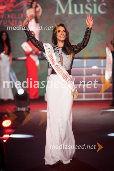  Alena Mušić, 1. spremljevalka Miss Slovenije 2016, Miss osebnosti 2016Miss Slovenije 2016 je Maja Taradi