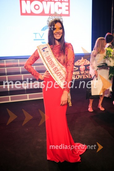  Maja Taradi, Miss Slovenije 2016, Model Atlantis, Miss Slovenskih NovicMiss Slovenije 2016 je Maja Taradi