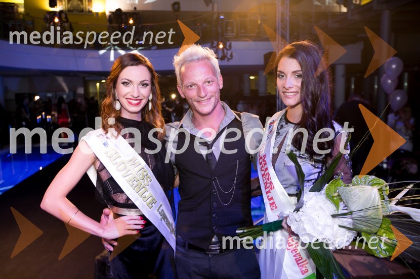  Patricia Koželj, 1. spremljevalka, Miss Slovenije 2015;  ... ;  Alena Mušić, 1. spremljevalka Miss Slovenije 2016, Miss osebnosti 2016Miss Slovenije 2016 je Maja Taradi