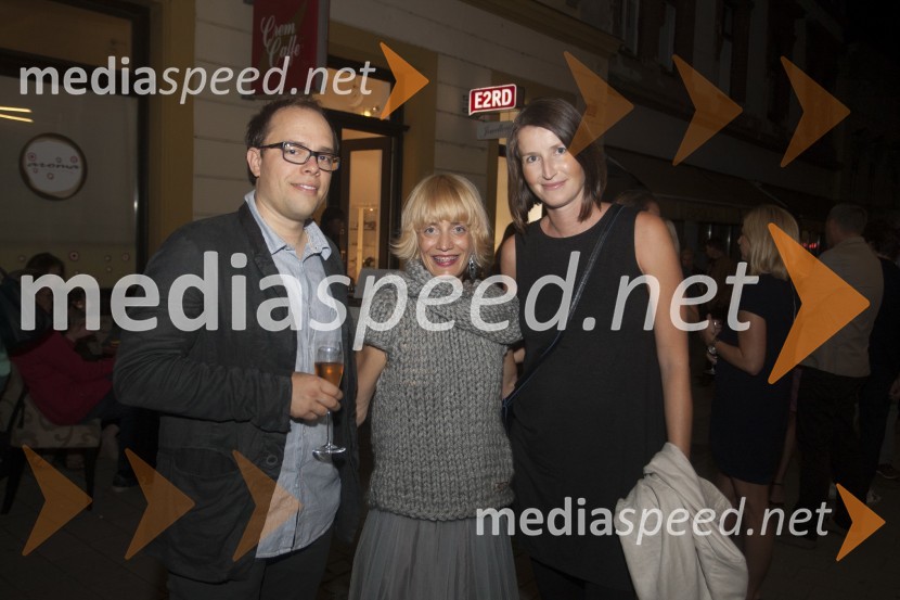 dr. Niko Kristanič, podjetnik;  Mateja P. Kristanič, direktorica marketinga E2RD;  Mateja VešnarUvertura v Clug Week ter predstavitev kolekcije Edward by E2RD