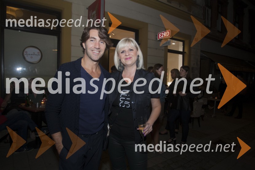  Edward Clug, umetniški direktor, Balet SNG Maribor;  Darja Čižek, marketing SNG MariborUvertura v Clug Week ter predstavitev kolekcije Edward by E2RD