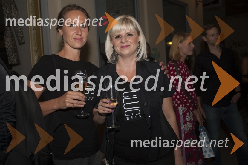  Mateja Kožuh, producentka Opere in Baleta SNG Maribor;  Darja Čižek, marketing SNG MariborUvertura v Clug Week ter predstavitev kolekcije Edward by E2RD