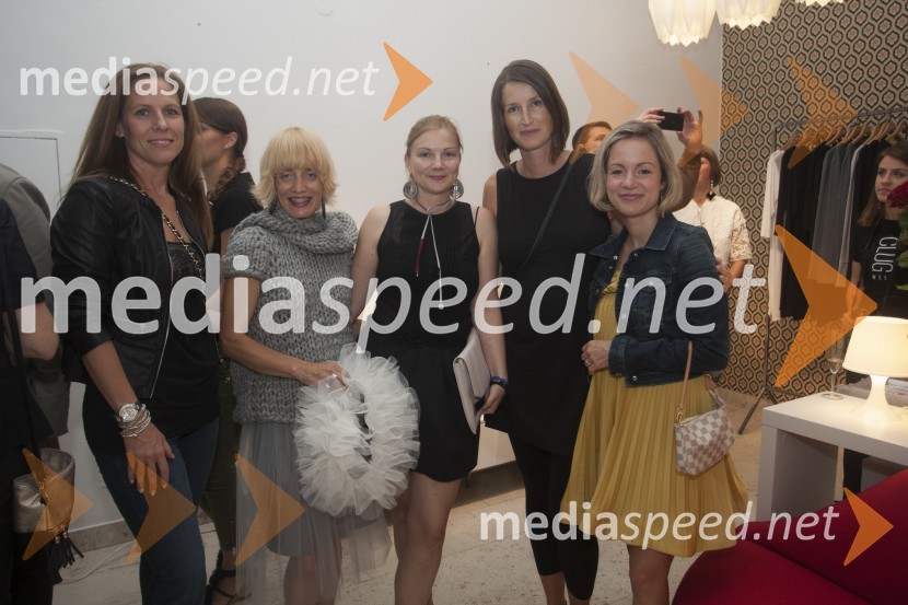  ... ;  Mateja P. Kristanič, direktorica marketinga E2RD;  ... ;  Mateja Vešnar;  ... Uvertura v Clug Week ter predstavitev kolekcije Edward by E2RD