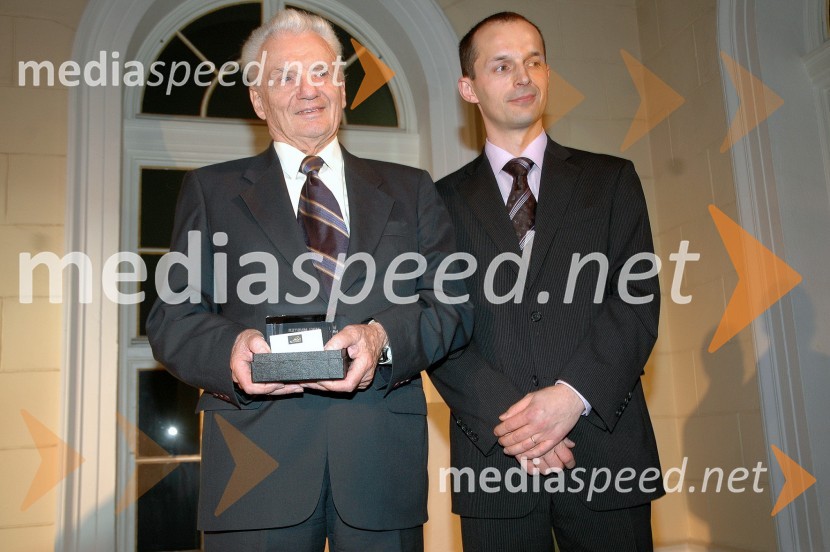 Miki Muster, avtor stripov in dobitnik priznanja za življenjsko delo in ...Podelitev nagrad za modno in vizualno ustvarjalnost Trend 2007