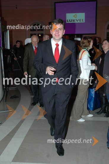 Jani Möderndorfer, ljubljanski podžupanPodelitev nagrad za modno in vizualno ustvarjalnost Trend 2007