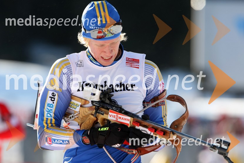 Mattias Nilsson (Švedska)e.on Ruhrgas IBU svetovni pokal v biatlonu / sprint moški