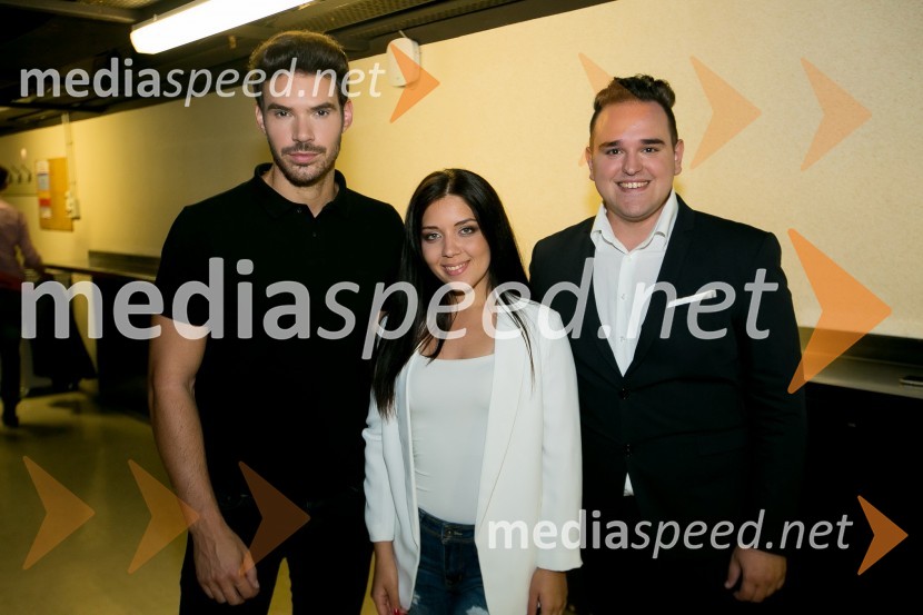  Matjaž Kumelj, maneken;  Martina Šraj - Ina Shai, pevka;  Žiga Lakner, pevecDobrodelni koncert Rdečega križa Slovenije