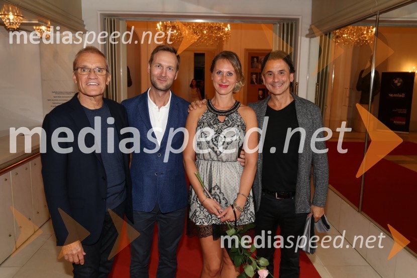  Reid Anderson, umetniški direktor Baleta Stuttgart;  ... ;  Mateja Kožuh, producentka Opere in Baleta SNG Maribor;  ... Trije svetovni baletni ansambli, združeni v enem večeru