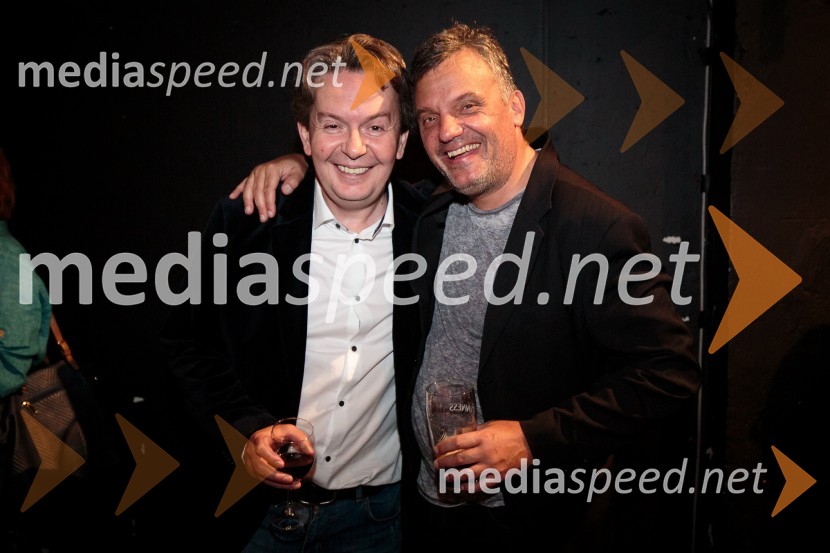  Andrej Košak, režiser;  Valter Dragan, igralecZaljubljenca, premiera predstave