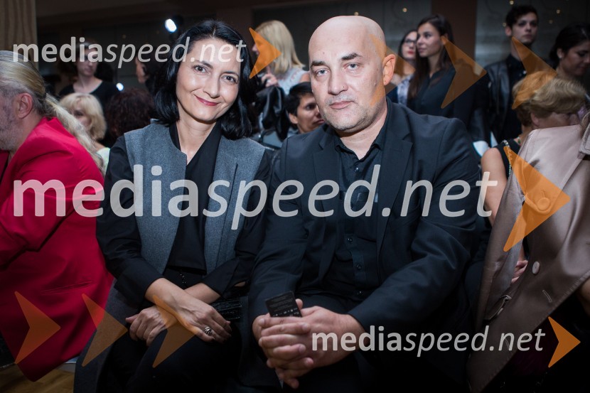  Petra Pogorevc, dramaturginja;  Goran Garevski, direktor, HYCU Ljubljana Fashion Week  (LJFW), 1. dan