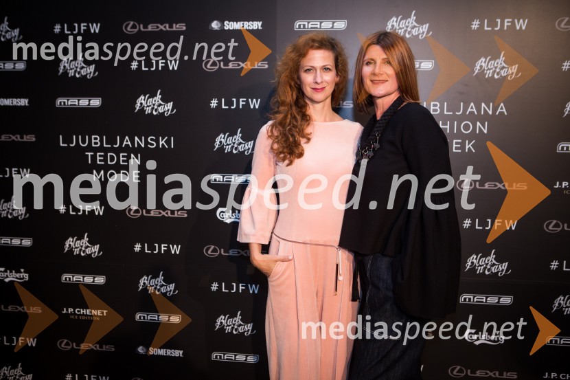  Nika  Veger, stilistka;  Maja Štamol Droljc, modna oblikovalkaLjubljana Fashion Week  (LJFW), 1. dan