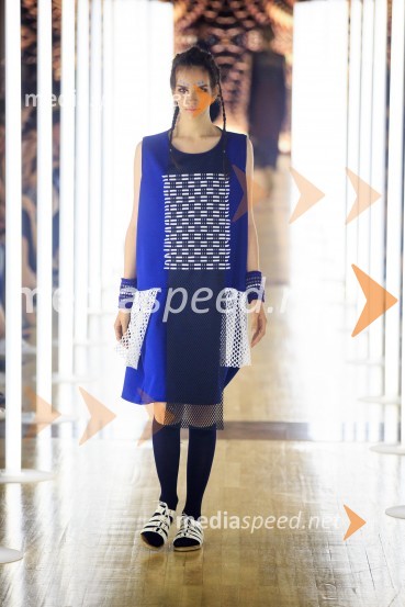 Modna kolekcija Tine GorkičLjubljana Fashion Week  (LJFW), 1. dan