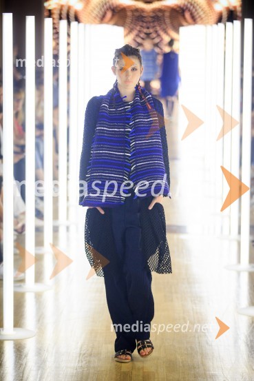 Modna kolekcija Tine GorkičLjubljana Fashion Week  (LJFW), 1. dan